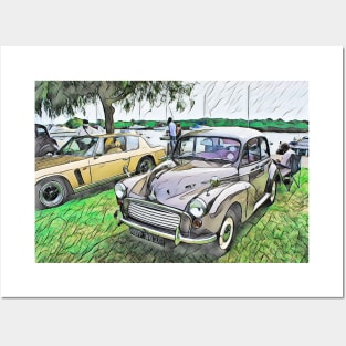 Morris Minor Class Car Posters and Art